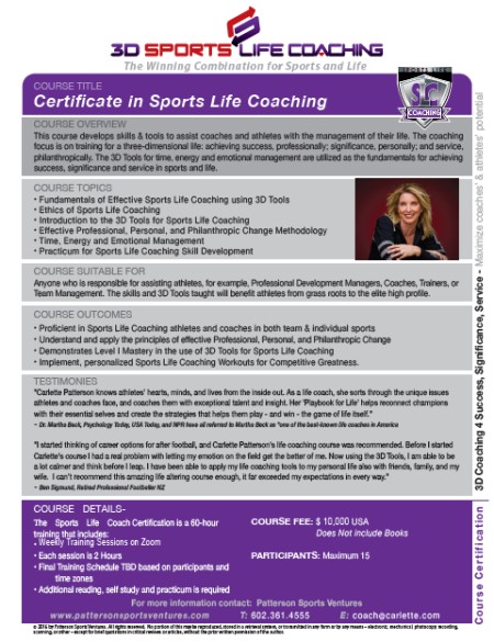 3D Sports Life Coaching