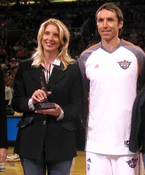 Carlette Patterson with Steve Nash